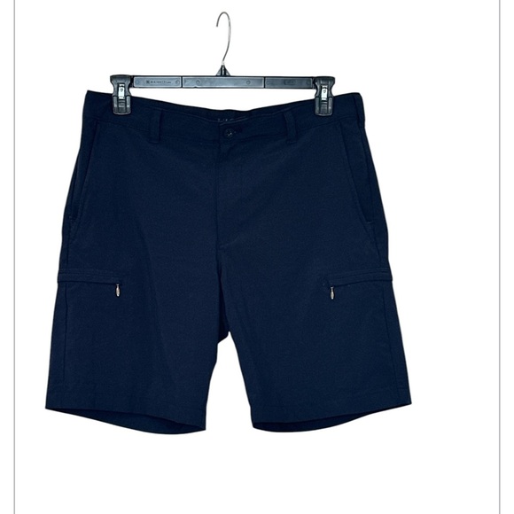Men’s Navy Izod Golf Cargo Shorts, 34 - Picture 5 of 8